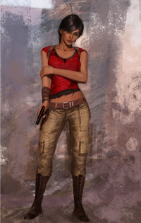 uncharted hentai chloe frazier uncharted character artwork nathan drake