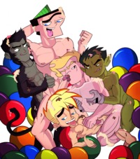 johnny test hentai tag duncan johnny test teen titans total drama island beast boy crossover iyumiblue young justice category bareback